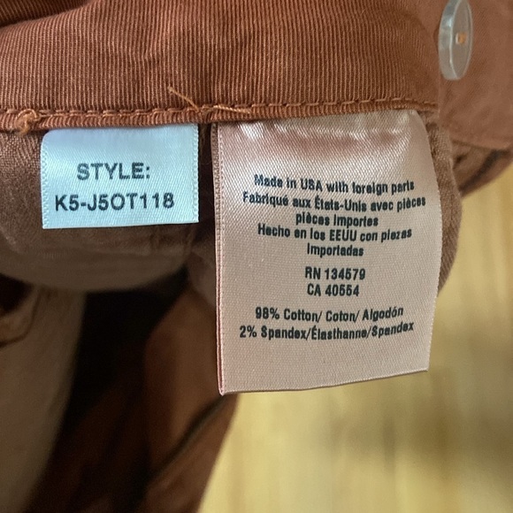 NWT Anthropologie Brand Sundry Roll Up Trouser with Trim size 30 - Picture 10 of 12